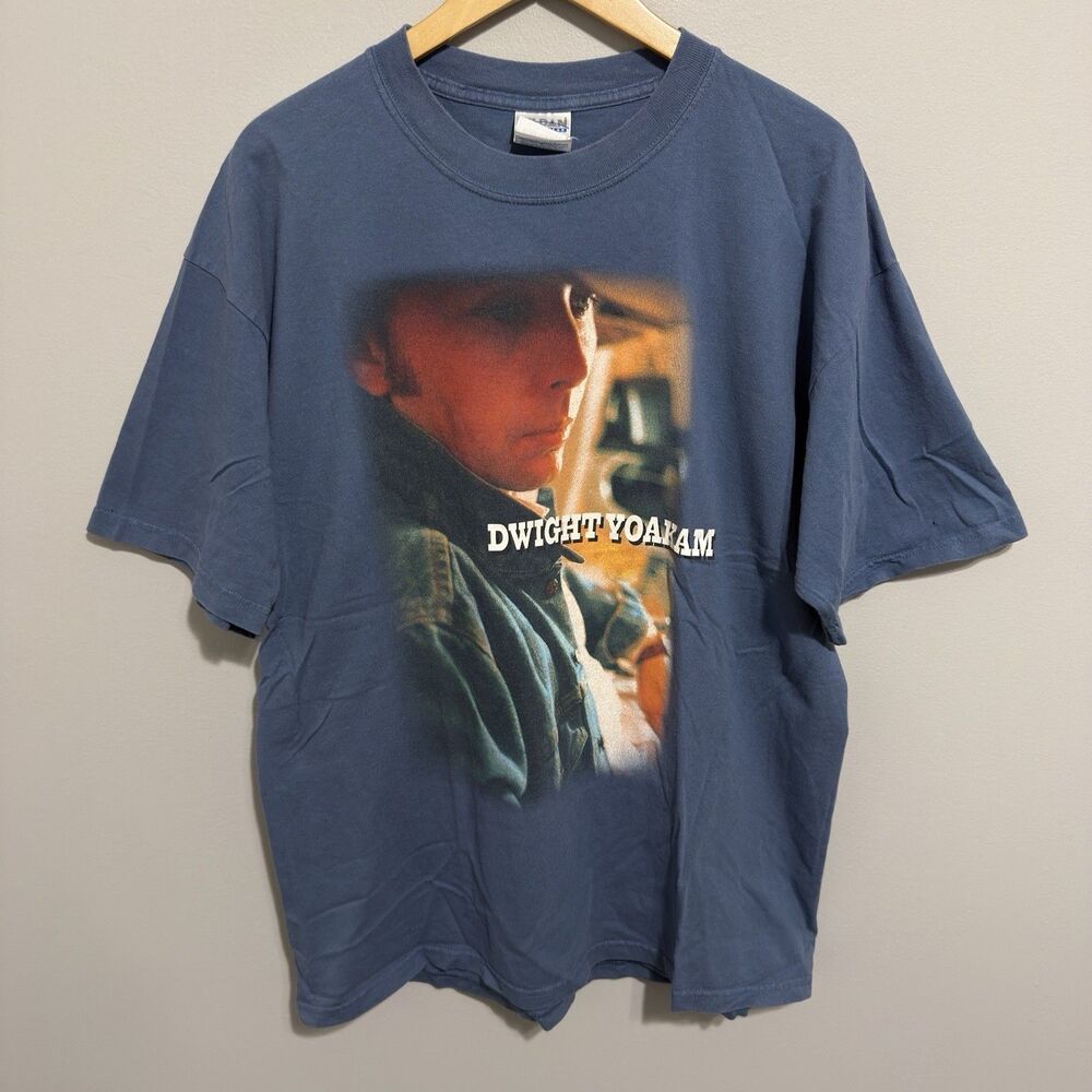 Dwight Yoakam State Fair Honky Tonk Rodeo Tour T Shirt Country Vintage 2002 XL